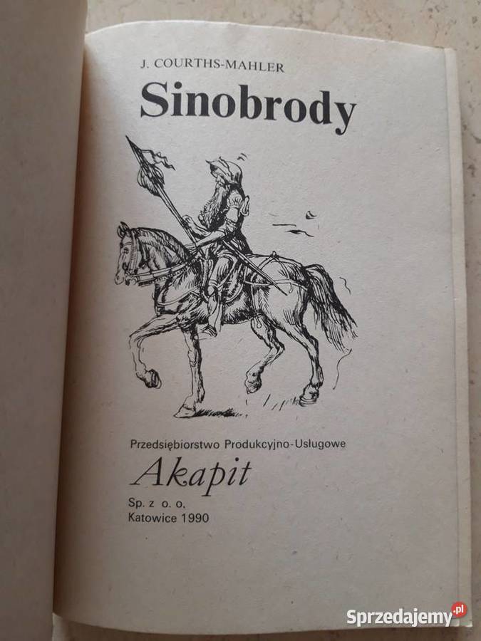 Sinobrody J Courths Mahler AKAPIT 1990 Antykwariat Antykwariat
