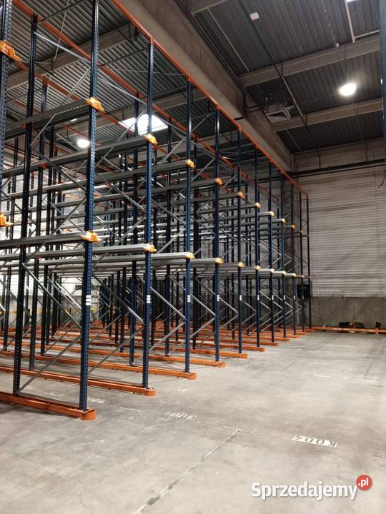 REGAŁY WJEZDNE DRIVEIN MECALUX 676 miejsc Wrocław