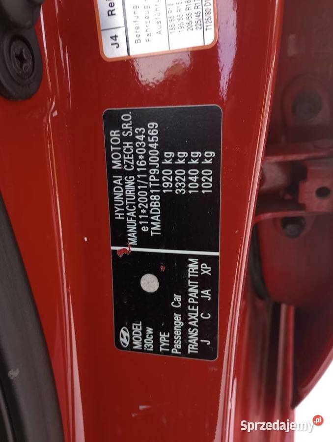 Hyundai i30 diesel 0910r 173300 diesel i30 Szubin