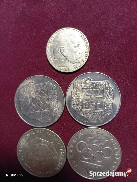 SREBRNE MONETY Warszawa