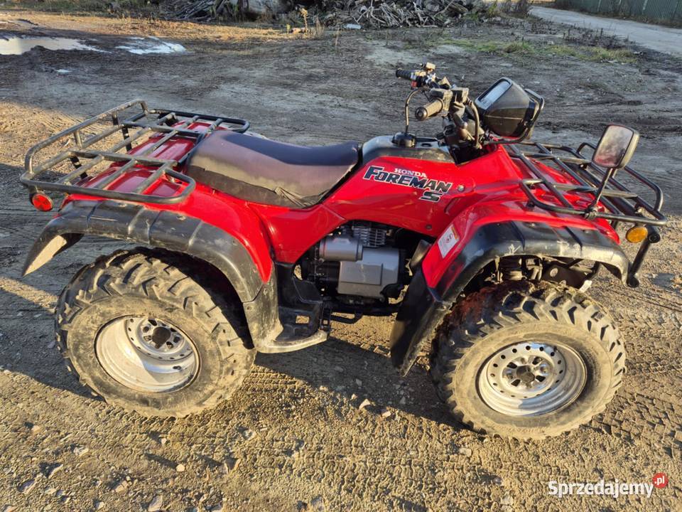 HONDA Foreman S QUAD ATV 4x4 TRX450S 2000 model Nieporęt