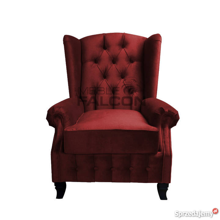 Pikowany fotel Chesterfield Edmonton PRODUCENT mazowieckie