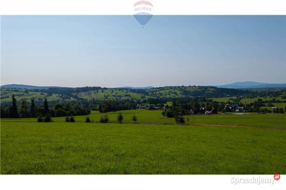 Spokojna działka z pięknym widokiem na Tatry Grunty i działki Dzianisz