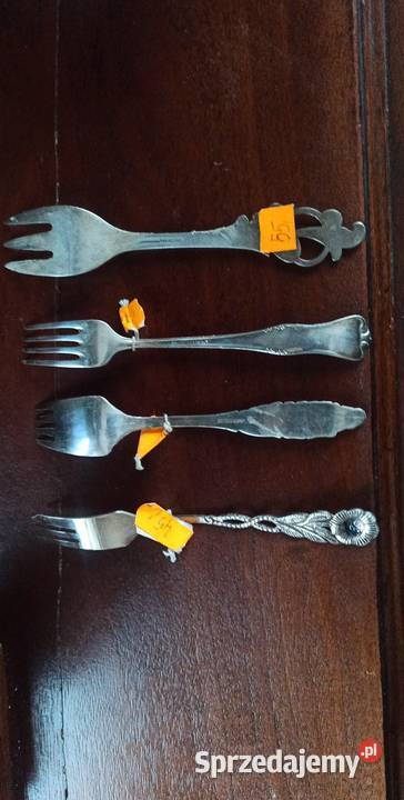 Widelec do sardynek rybek Plater Z kwiatkami