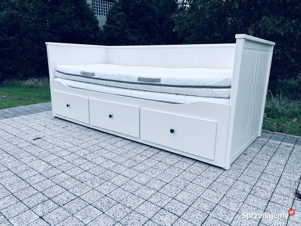 IKEA HEMNES Łóżko Leżanka z 3 szufladami 2 śląskie sprzedam