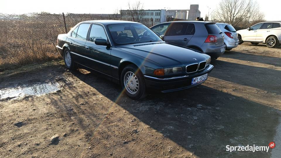 Piękne BMW 730i w manualu z vinu grubym serwisie Płock sprzedam
