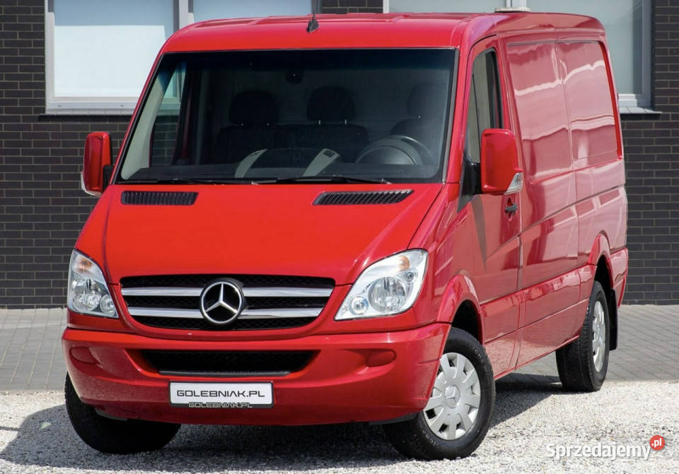 Mercedes Sprinter 319 HAK 3500 L3H1 Tachograf centralny zamek Jarocin