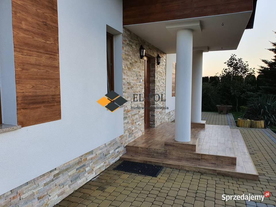 Kamień Naturalny ELEWACYJNY OZDOBNY DEKORACYJNY małopolskie Chełmiec