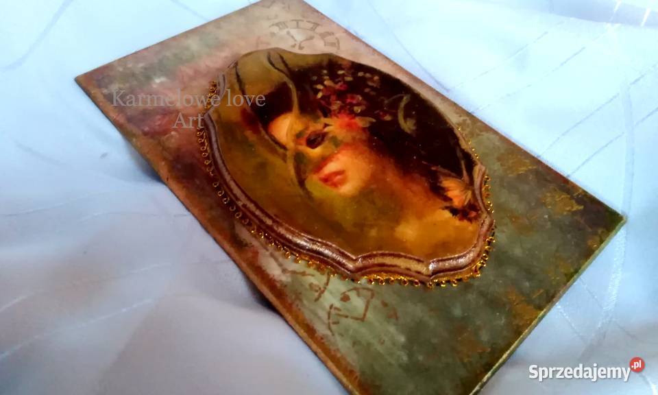 Obrazek zawieszka decoupage ozdoba prezent Warszawa