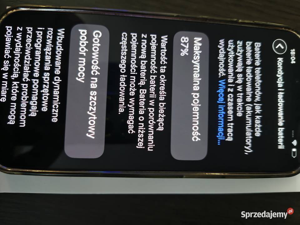 Telefon iPhone 14 128 GB super stan Brwinów