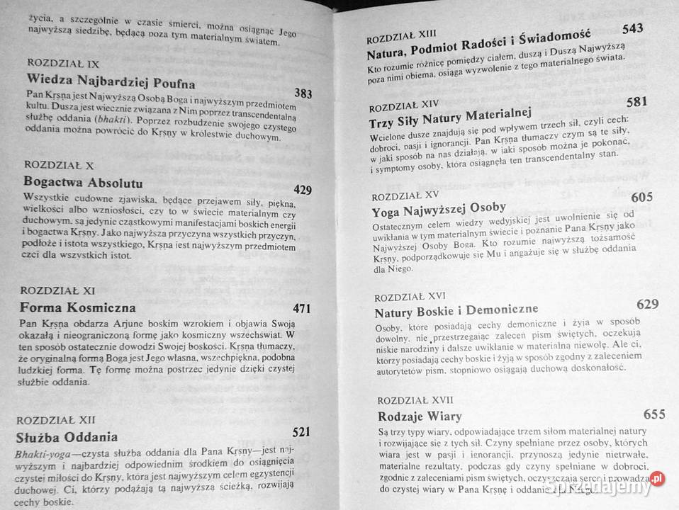 BhagavadGita Taka jaką jest Sri Srimad AC Książki i Podręczniki Chełm