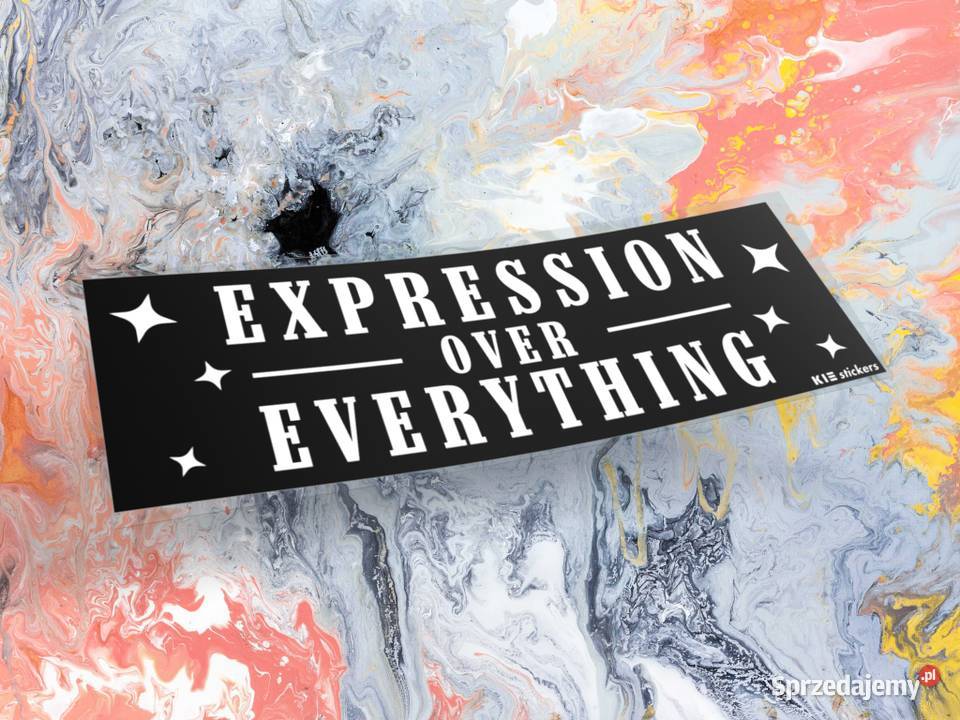 Naklejka K13 EXPRESSION 20 x 65 drift slap Choroszcz