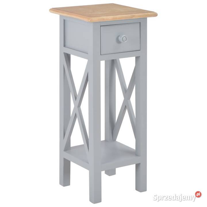 vidaXL Stolik boczny szary 27x27x655 Warszawa