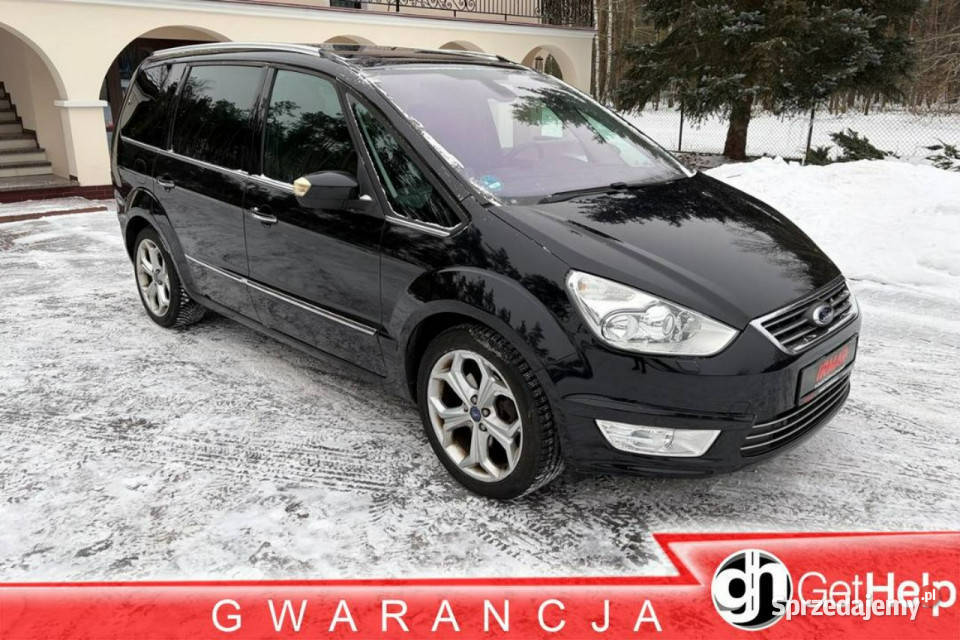 Ford Galaxy 20 TDCI 140 Titanium Xenony elektrycznie ustawiane fotele mazowieckie Lipówki