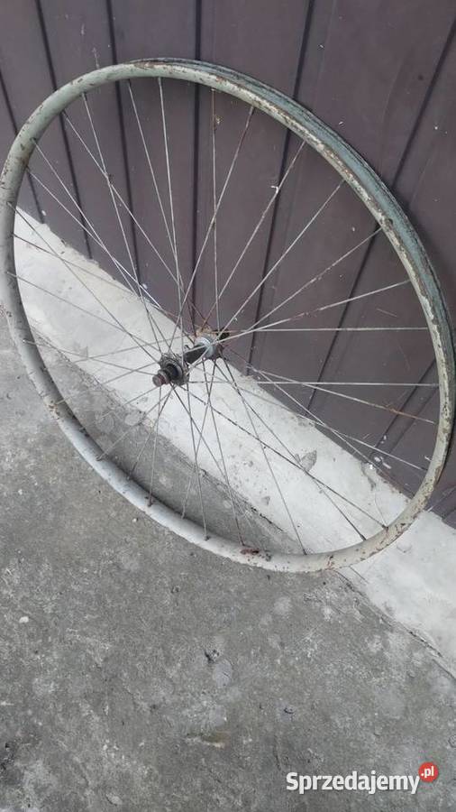 zabytkowe koło rowerowe 28 przedwojenne