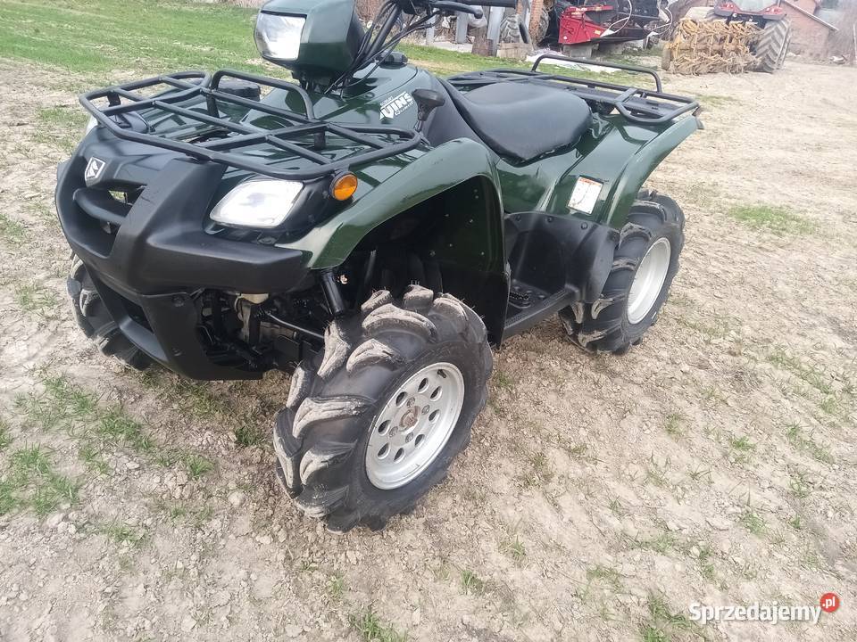 suzuki vinson 500 4x4 nowe opony transport Rok produkcji 2008 Lublin