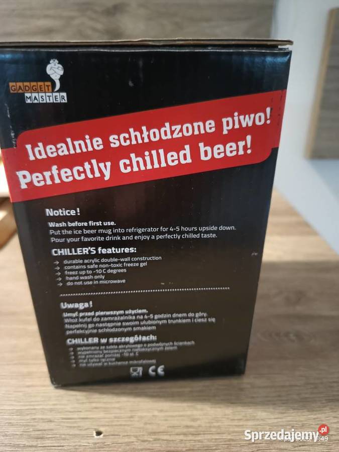 Kufel do schładzania piwa wielkopolskie