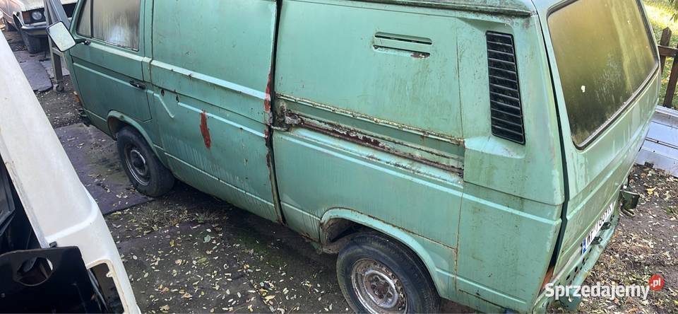 Volkswagen T3 transporter bez silnika Zarej w Rok produkcji 1982 Płock