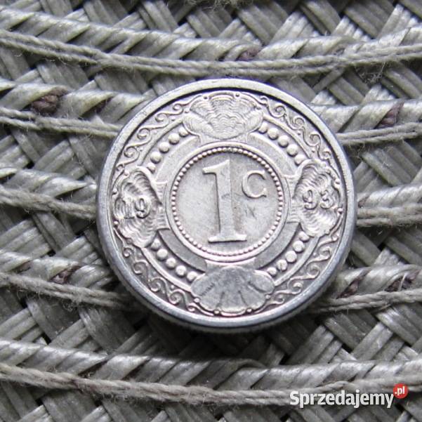 Antyle Holenderskie 1 Cent 1993r Ładna Numizmatyka wielkopolskie