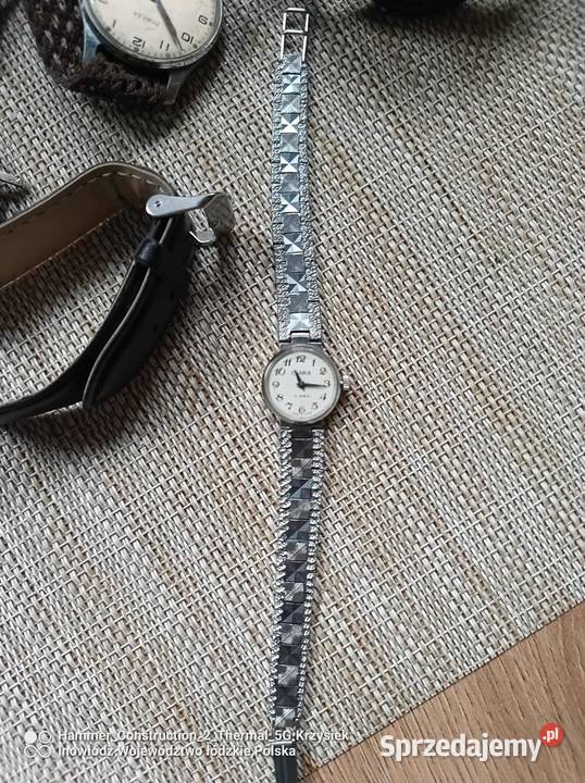 Zegarek damski posrebrzany Pozostałe Gołowierzchy