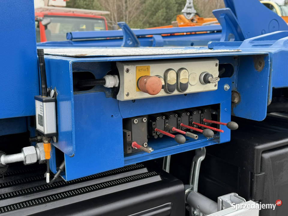 Volvo FM 410 E5 Bramowiec Hakowiec 6x2 Oś klimatyzacja Widełki
