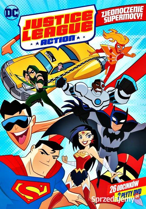 DC JUSTICE LEAGUE ACTION ZJEDNOCZENIE SUPERMOCY Kalisz