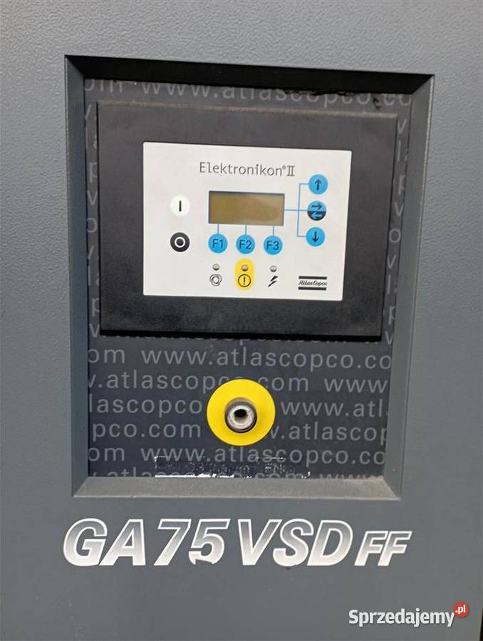 Sprężarka śrubowa kompresor ATLAS COPCO GA75 Wilków