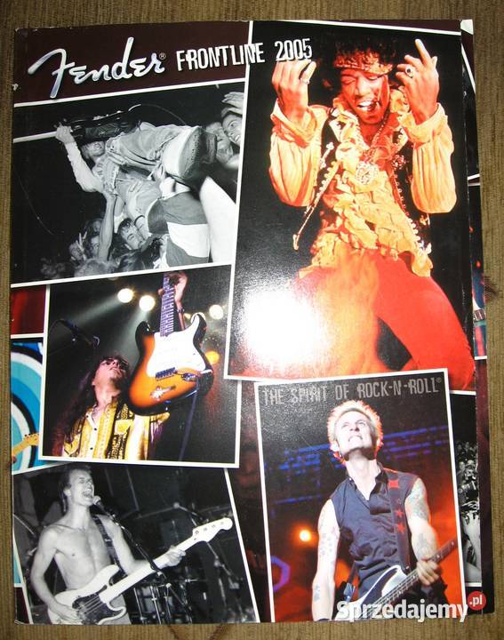 Fender Frontline 2005 katalog Gitary i akcesoria Kępice