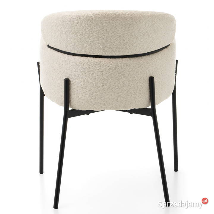 Krzesło Tapicerowane Bolzano Jasnobeżowe Wysyłka Tarchały Małe