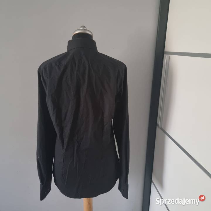 Czarna męska koszula Seidensticker M Kraków