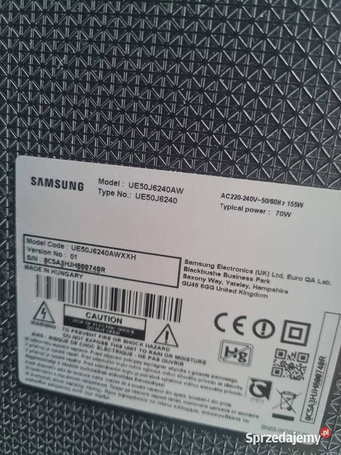 Telewizor samsung 50 Częstochowa sprzedam