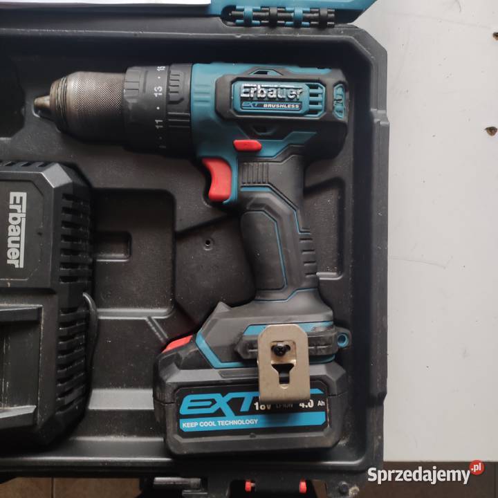 Wkrętarka akumulatorowe Erbauer ECD18LI2A 18 V sprzedam