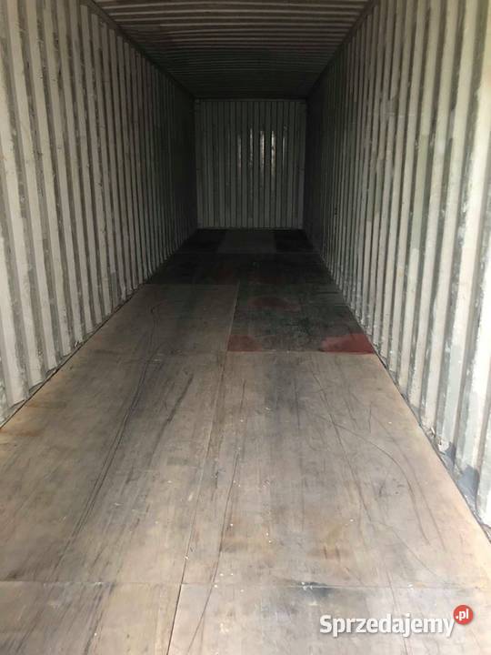 Kontener morskimagazynowy 40HC używany stan As Magazynowanie Magazynowanie Gdynia