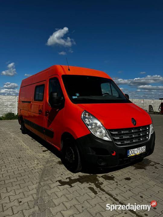 Renault Master 23 d 125 2011r 6 osobowy Dobroszyce