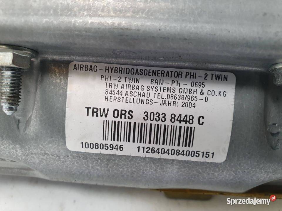 PODUSZKA AIRBAG FORD FOCUS MK1 30355099B Lipno sprzedam