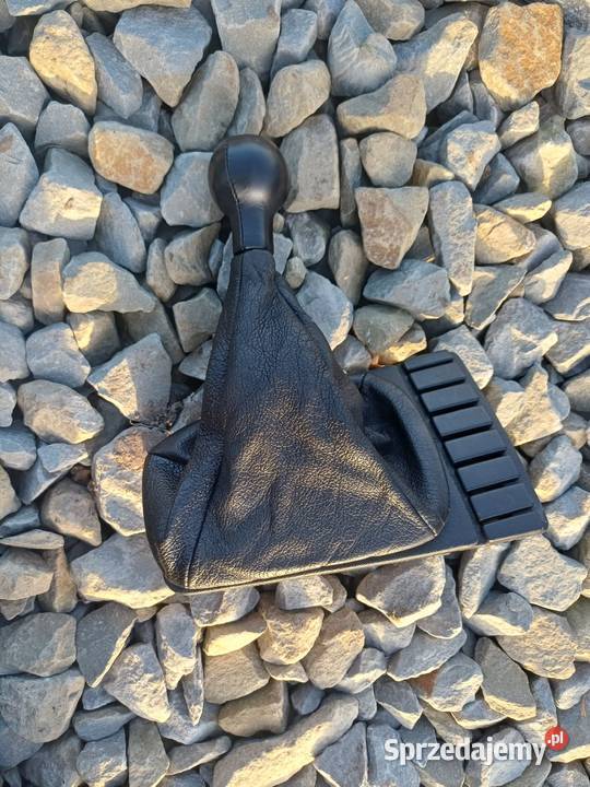 Skórzana gałka zmiany biegów VW Golf Corrado Liskowate