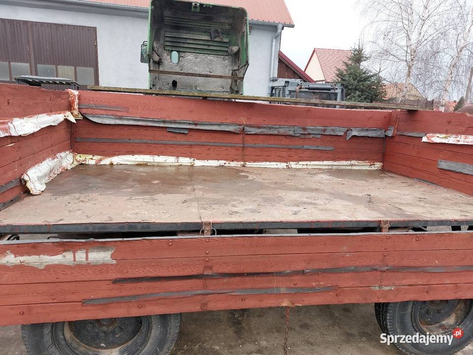 Przyczepa rolnicza Sanok D44B 35 t ładowność Targoszyn