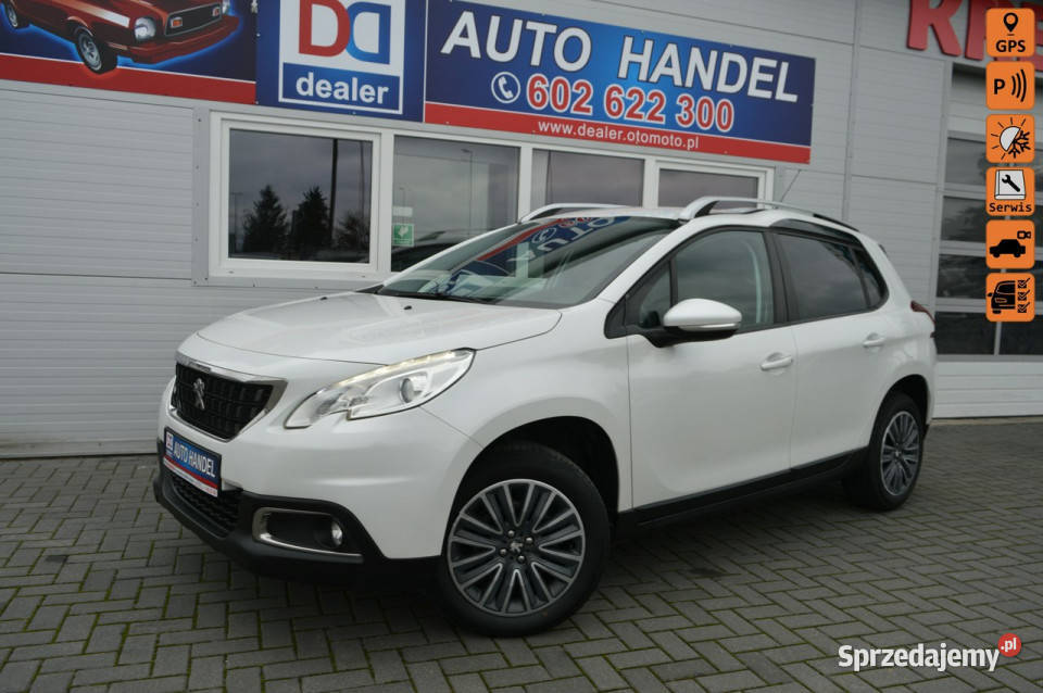 Peugeot 2008 12 VTi 100 bezwypadkowy LED Navi VAT marża