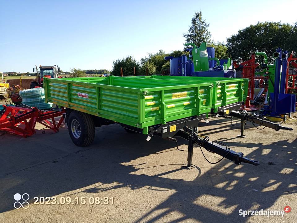 Przyczepa rolnicza 45t Wywrotka jednoosiowa