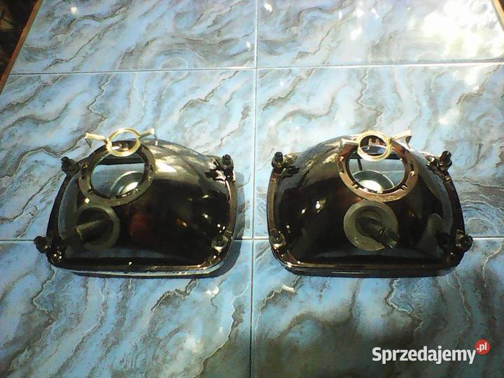 LAMPY PRZEDNIE FIAT 126p RYGINAŁ Fabrycznie nowe Oświetlenie Rogoźnik