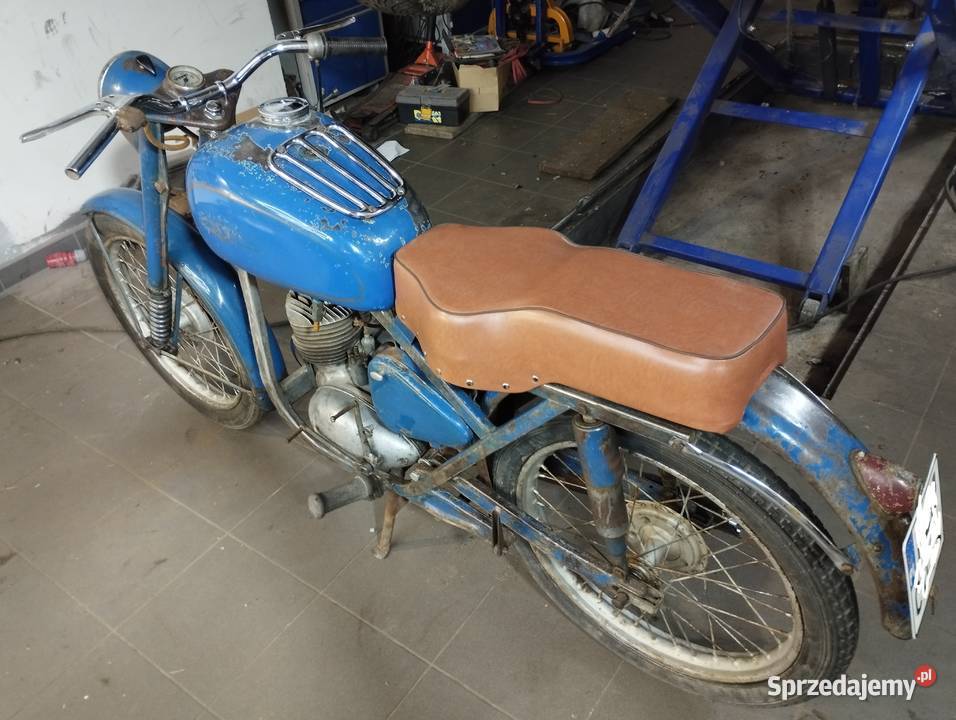 Wsk 1957 oryginalny niebieski lakier