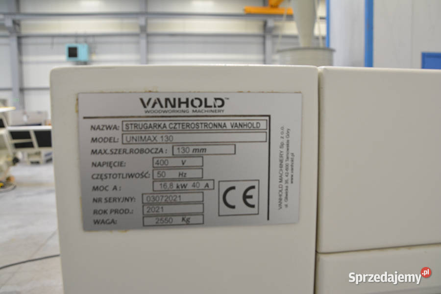 6573 STRUGARKA CZTEROSTRONNA VANHOLD UNIMAX 130 małopolskie