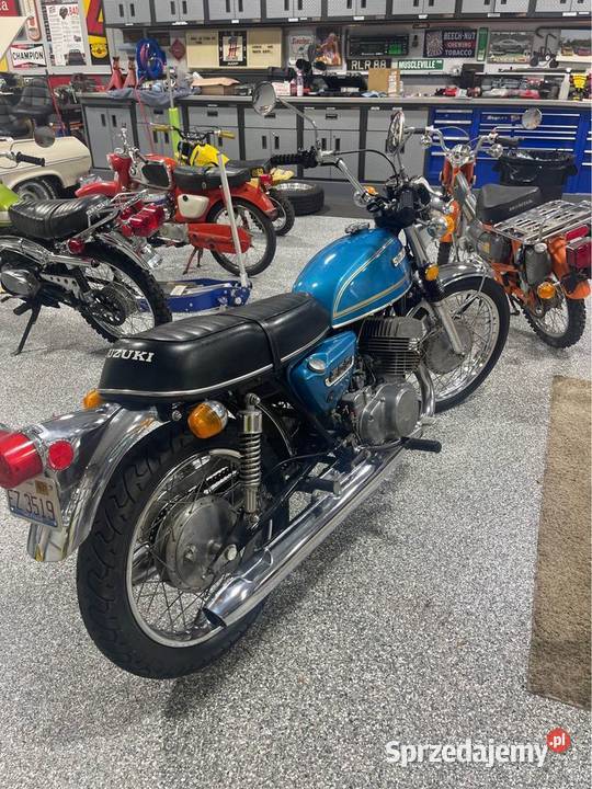 Suzuki T500 Titan japońska legenda Łódź