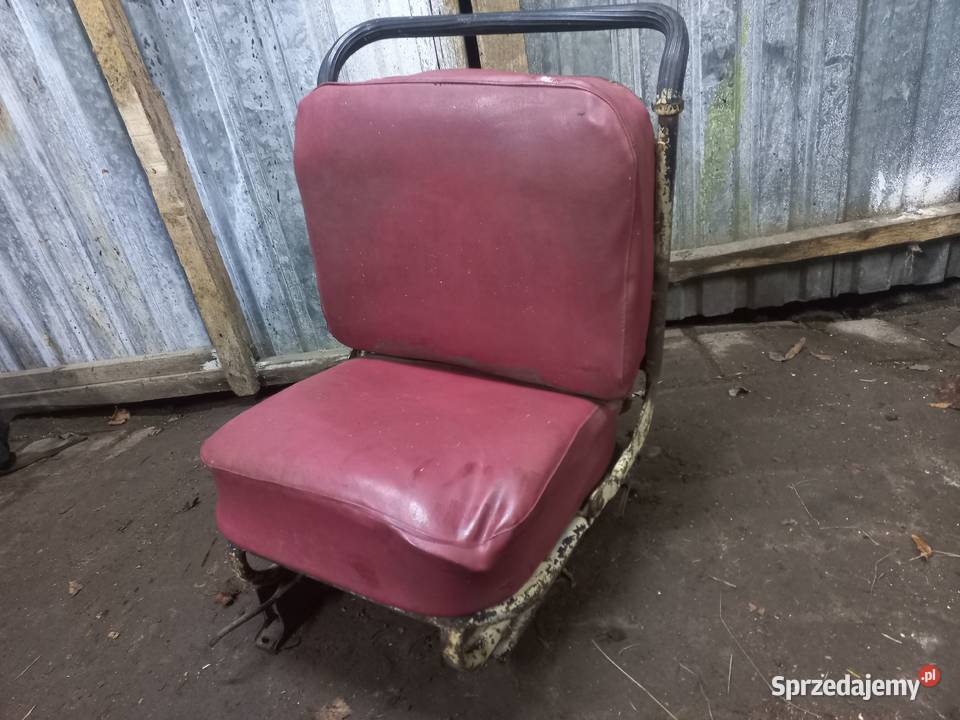 Siedzenie fotel gaz 69 uaz zil komandorka Nysa
