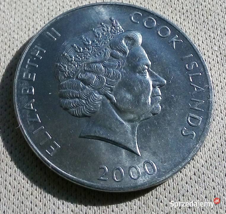 WYSPY COOKA 5 CENT2000 r FAO Numizmatyka mazowieckie Legionowo sprzedam