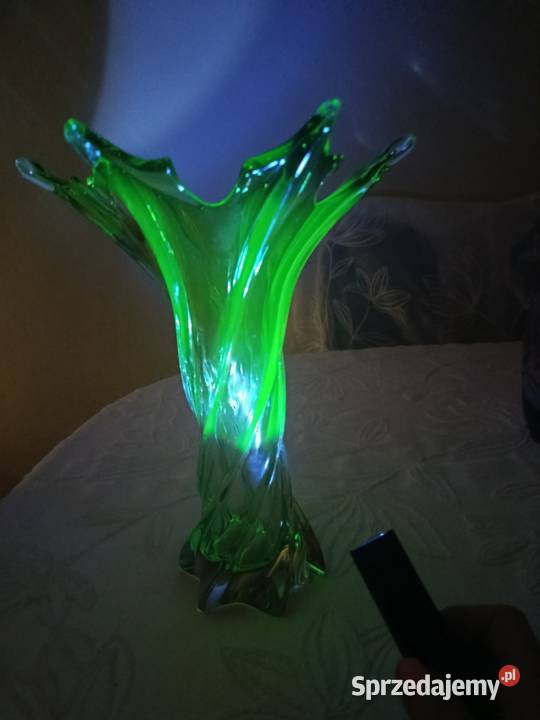 Wazon uranowy Murano Warszawa