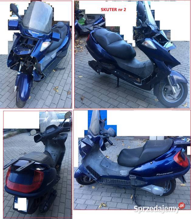Honda Foresight 250 zarejestrowana do remontu Warszawa