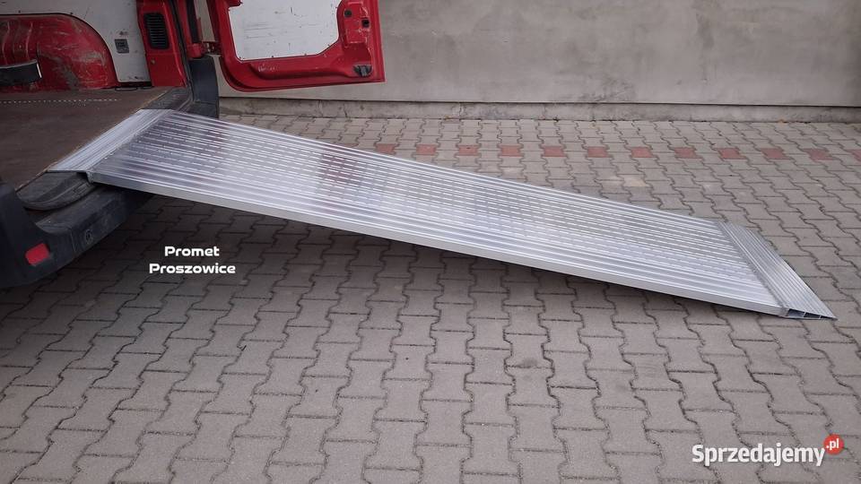 Rampa Aluminiowa 300 x 80 Panelowa Płaska Najazd Motoryzacja Proszowice