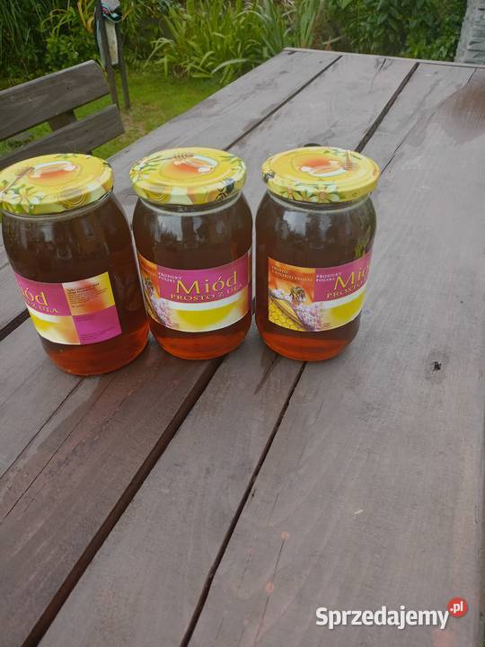 Miód prawdziwy spadziowy sprzedam