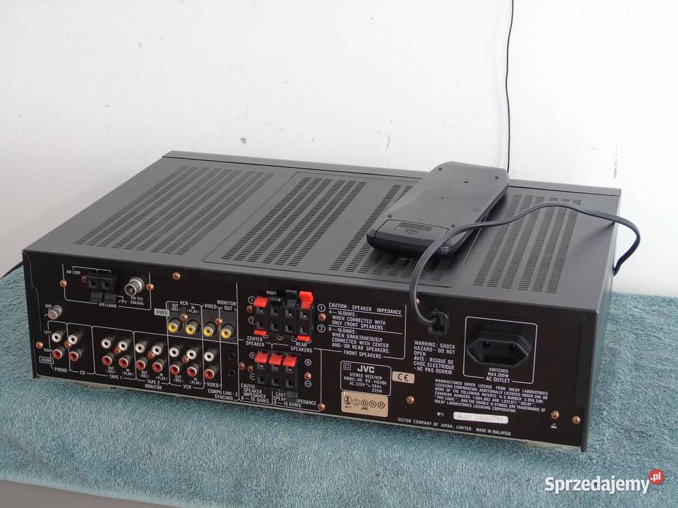 Wzmacniacz z radiem JVC RX416 pilot mocny i podkarpackie Jasło sprzedam